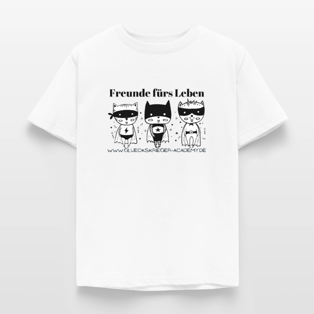 Kinder Shirt - Freunde fürs Leben - white