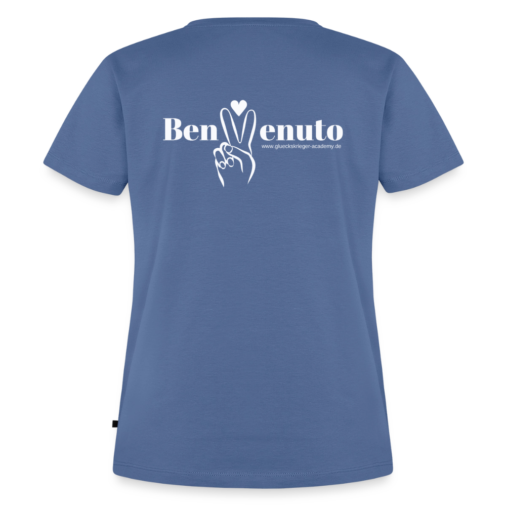 Damen Shirt 2- Benvenuto - stone blue