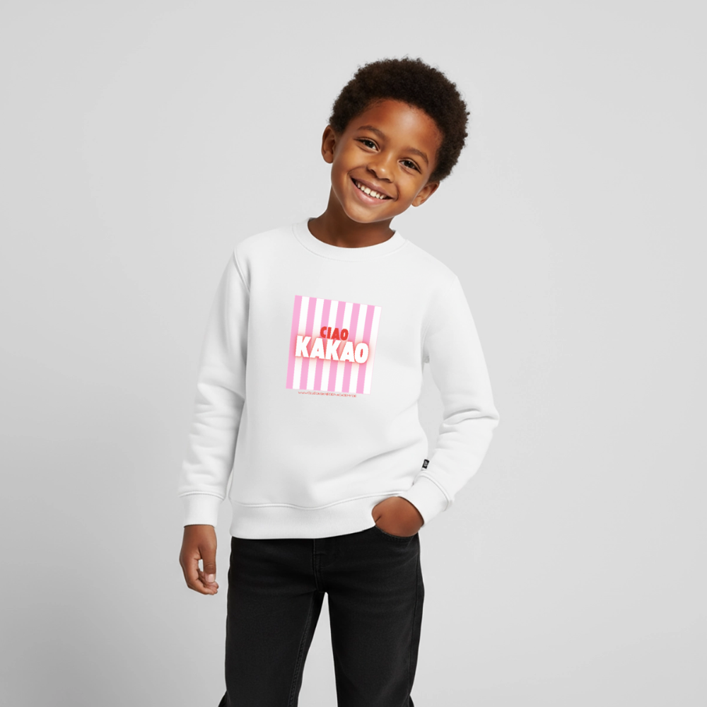 Glückskrieger Kinder Pullover – Ciao Kakao - white
