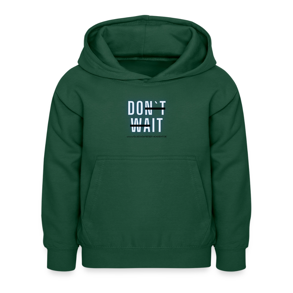 Glückskrieger Hoodie – Do it - bottle green