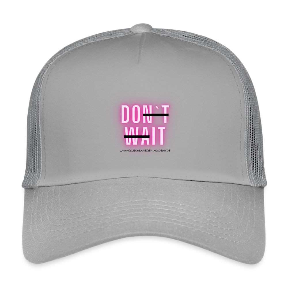 Kids’ Trucker Cap-Do it - light grey