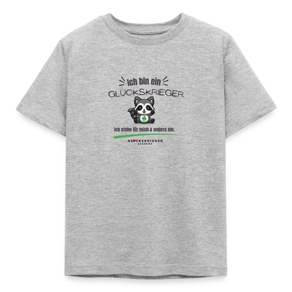 Glückskrieger Shirt – Stark für mich & andere - heather grey