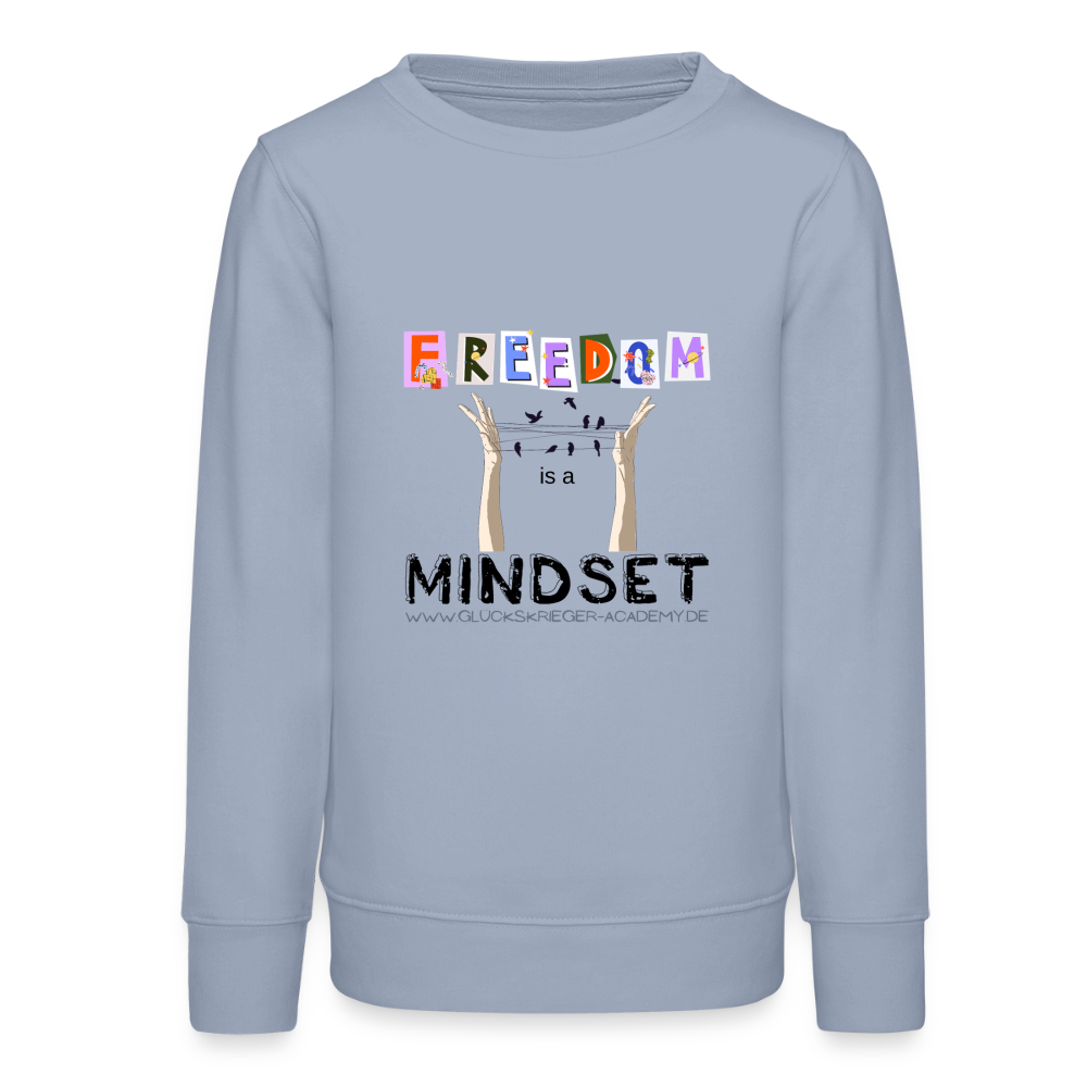 Glückskrieger Teens Pullover – Freedom - lavender-violet