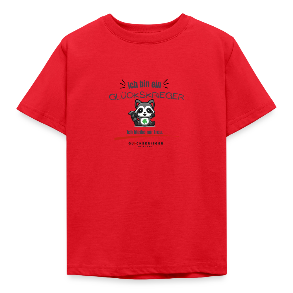 Glückskrieger Shirt – Stark für mich & andere - red