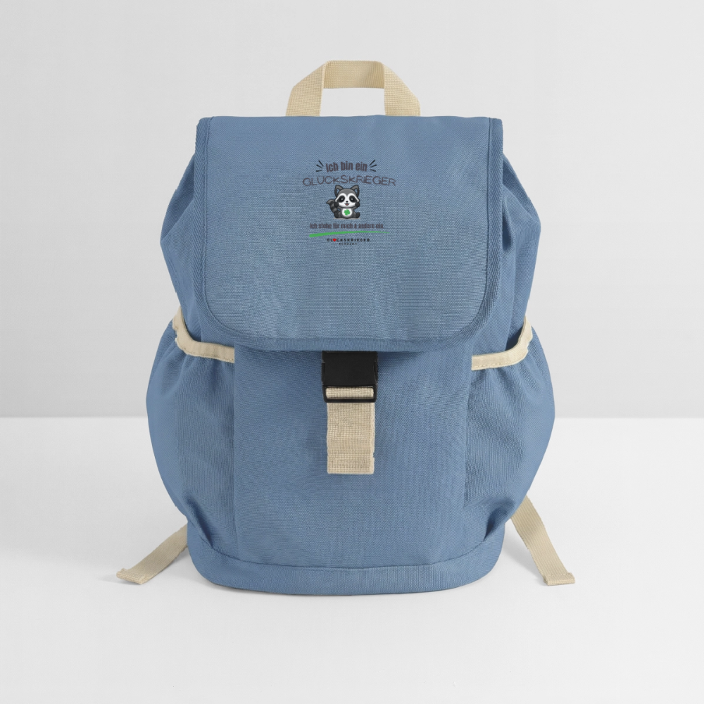Kinder Rucksack – Mut & Selbstvertrauen für jeden Tag - steel blue