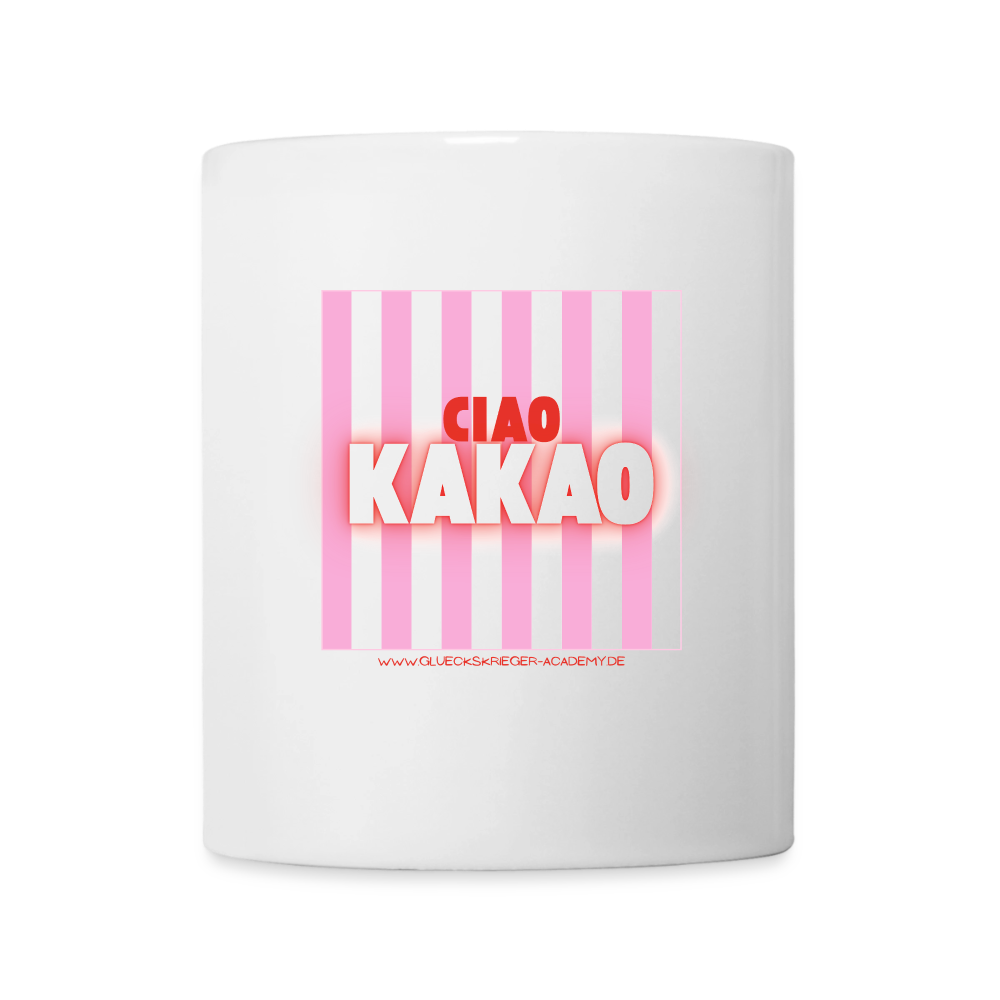 Glückskrieger Tasse – Ciao - white