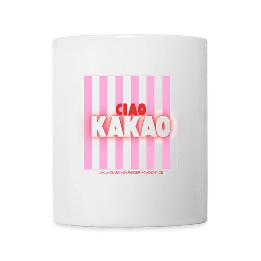 Glückskrieger Tasse – Ciao - white