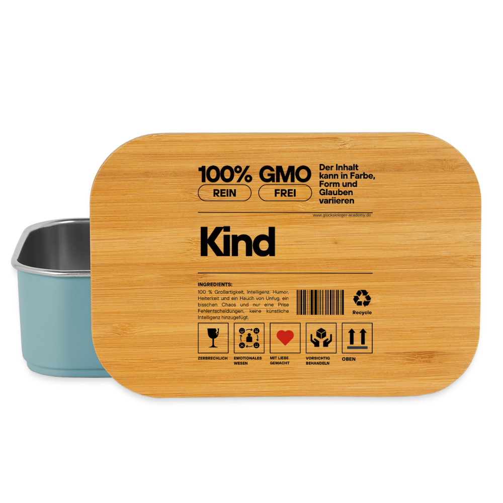 Kinder Lunchbox – Mut & Selbstvertrauen für jeden Tag - light blue
