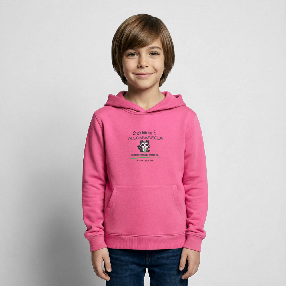 Glückskrieger Hoodie – Schulkind 2026 - pink