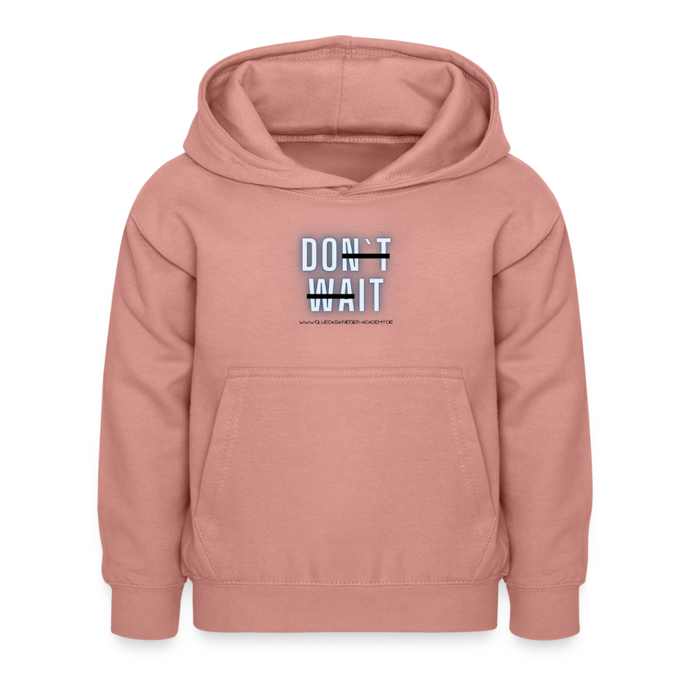 Glückskrieger Hoodie – Do it - dusky rose