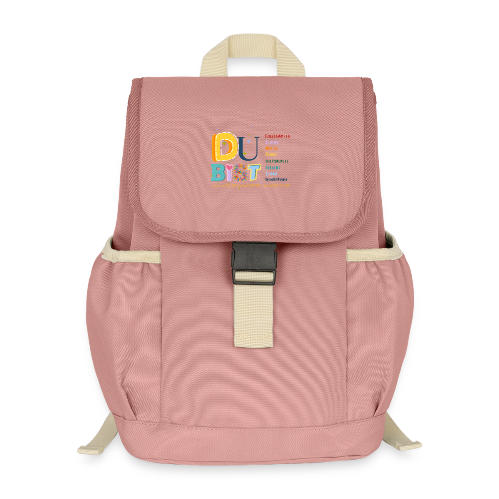 Kinder Rucksack – Mut & Selbstvertrauen für jeden Tag - canyon pink