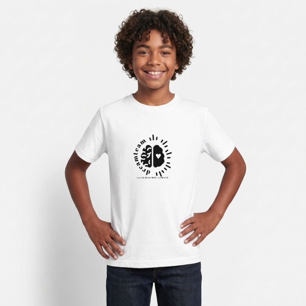 t-Shirt für Teens- Dreamteam - white