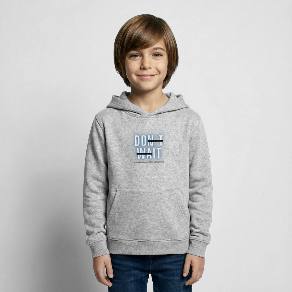 Glückskrieger Hoodie – Do it - light heather grey