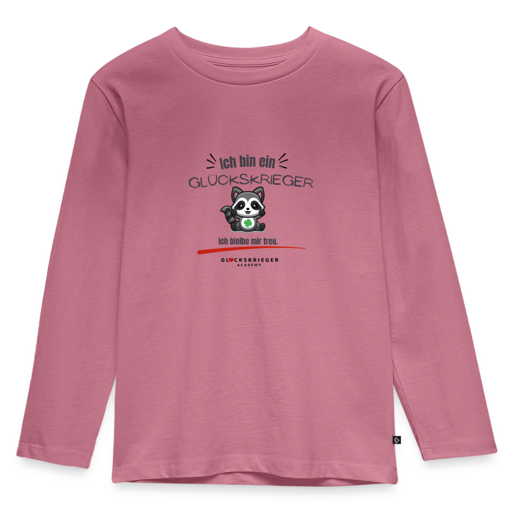 Langarmshirt für kleine Glückskrieger - mauve