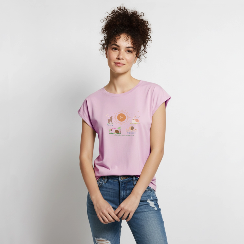 Damen Shirt - dusky pink