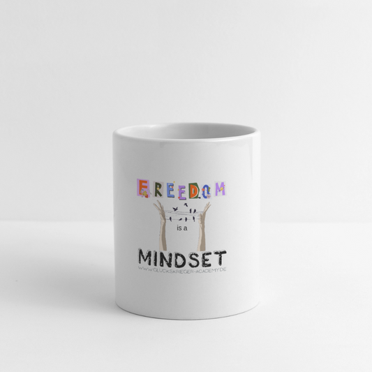 Glückskrieger Tasse – Freedom - white