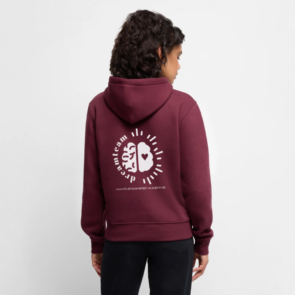 Damen Hoodies – Dreamteam - burgundy