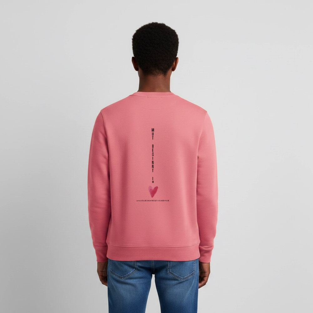 Glückskrieger Teens Pullover – Mut - pink joy 
