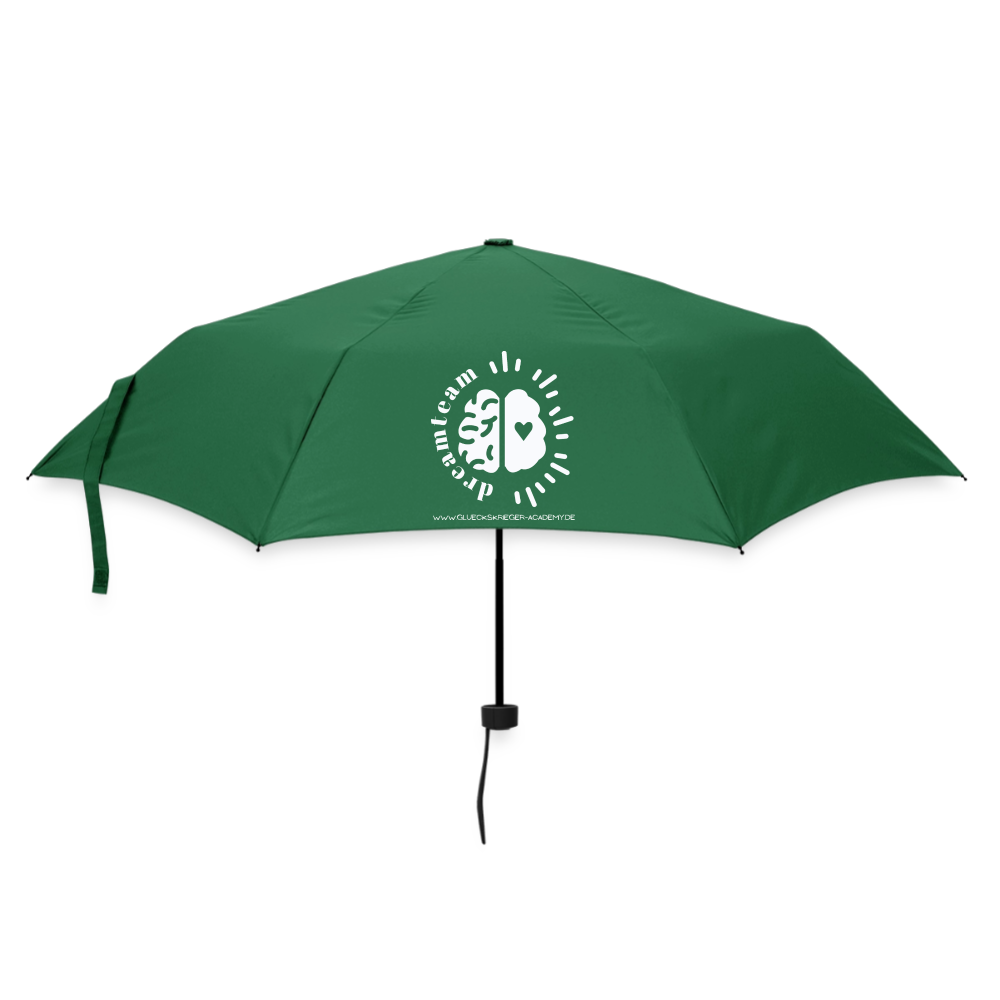 Glückskrieger Regenschirm – Stark durch jedes Wetter-Dreamteam - bottlegreen