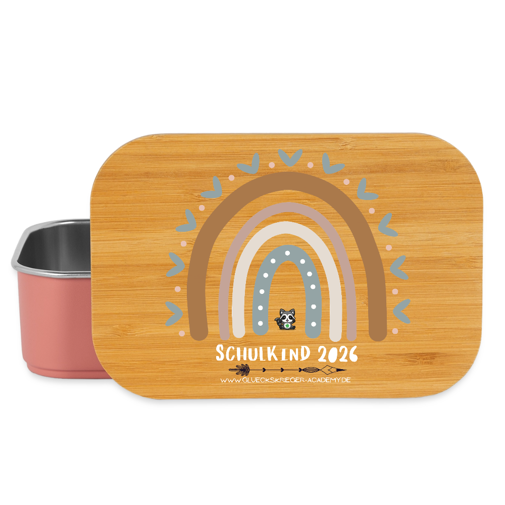 Kinder Lunchbox – Mut & Selbstvertrauen für jeden Tag - light pink