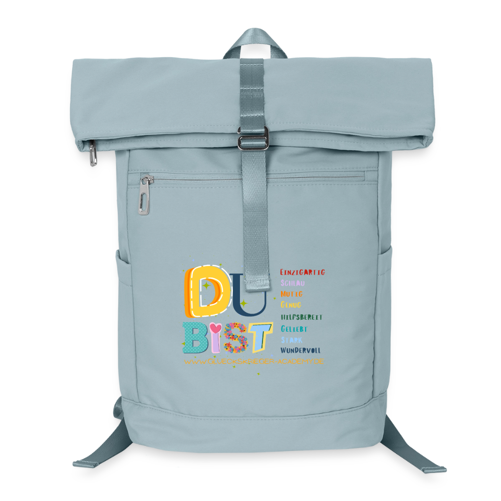 Glückskrieger Premium Rucksack - ice blue