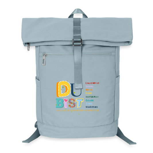 Glückskrieger Premium Rucksack - ice blue