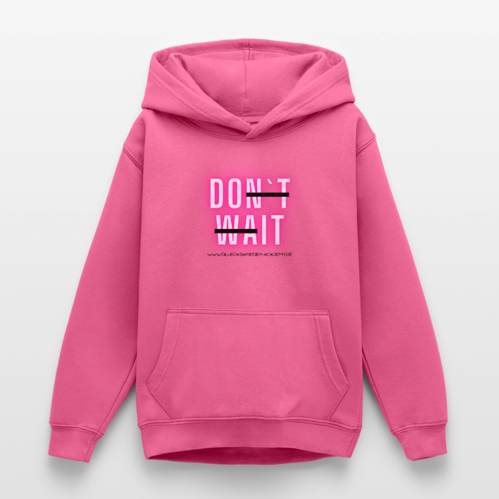 Glückskrieger Hoodie  für Teens– Do it - pink
