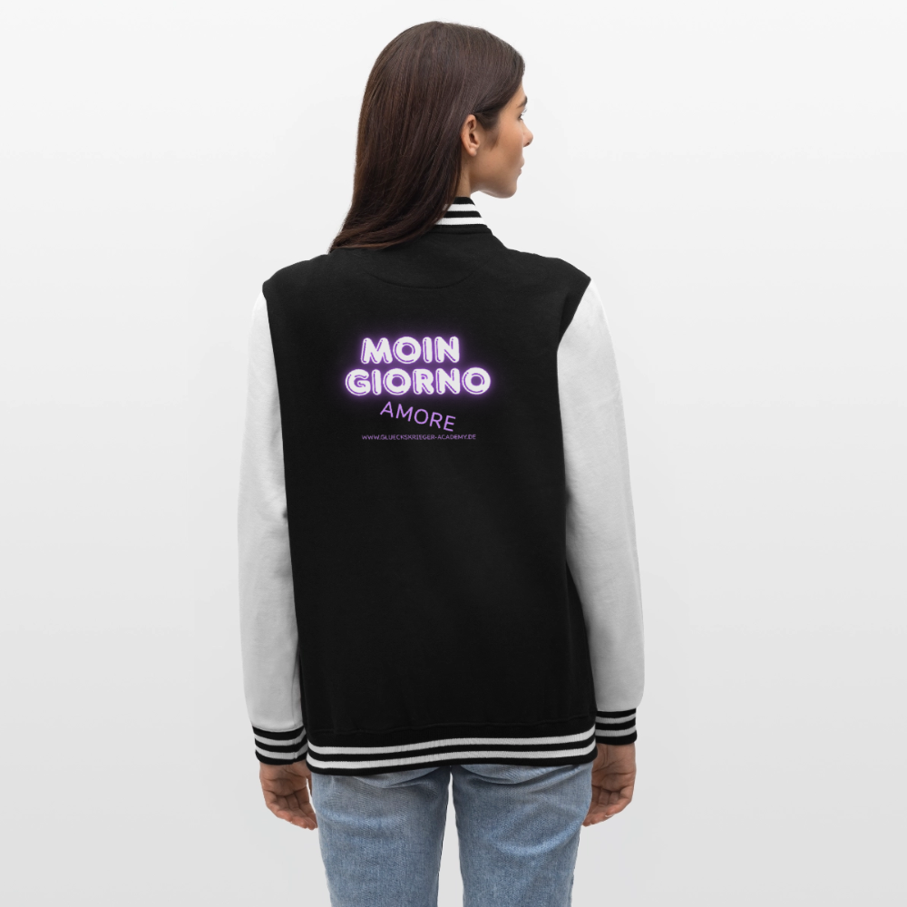 College Jacke –Moin - black/white