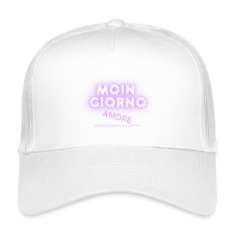 Kids’ Trucker Cap-Moin - white