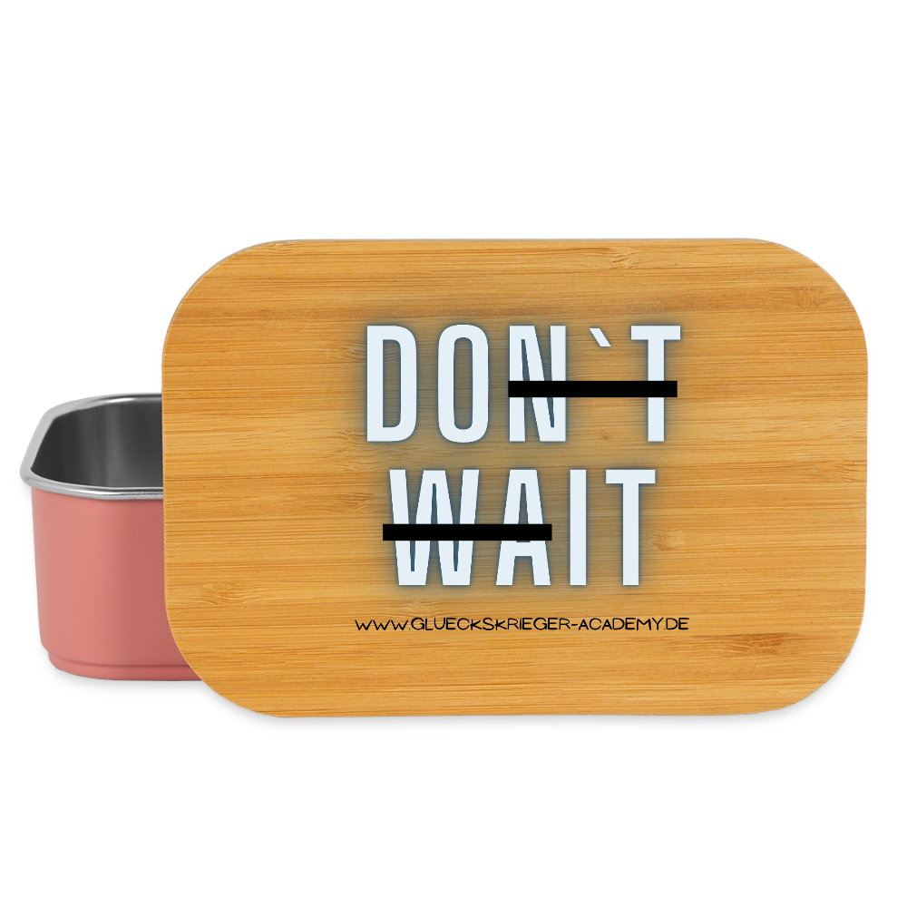 Kinder Lunchbox – Do it - light pink