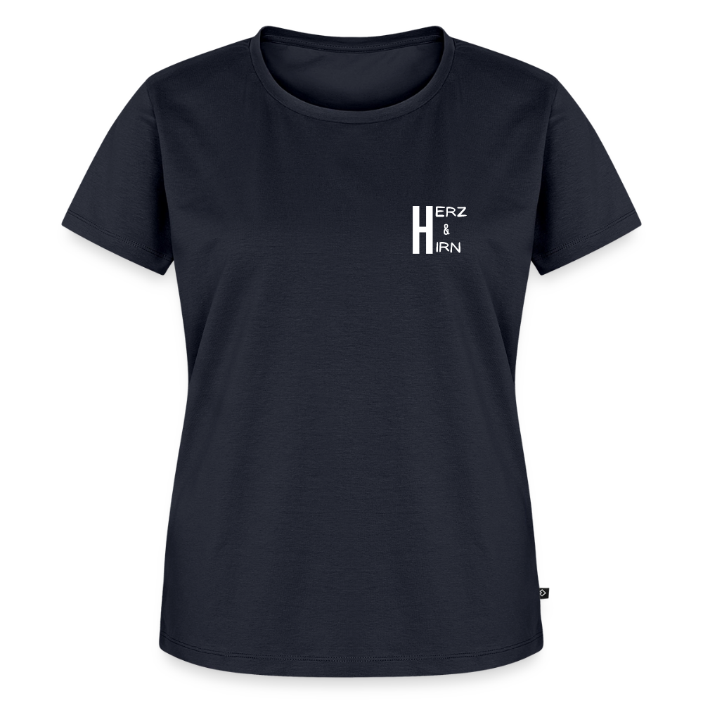 Damen Shirt 2- Dreamteam - navy