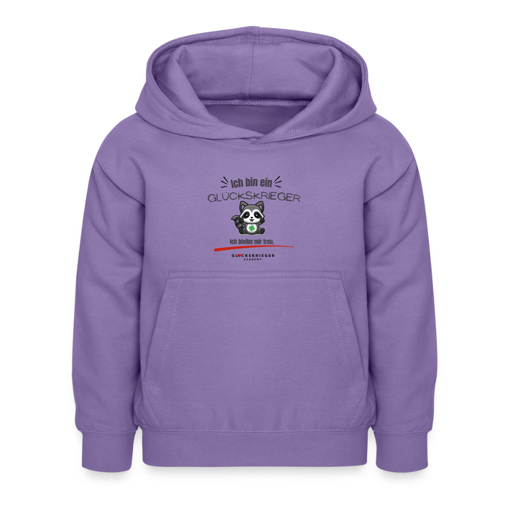 Glückskrieger Hoodie – Stark & Mutig - lavender