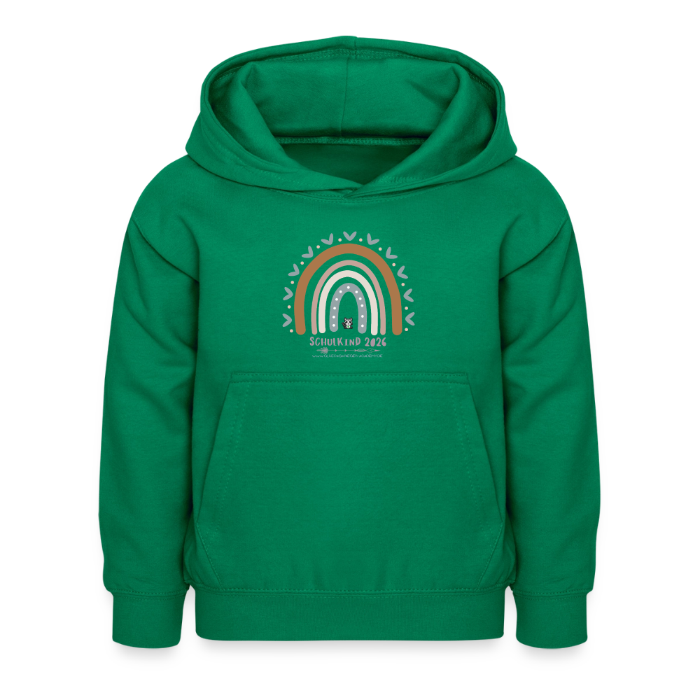 Glückskrieger Hoodie – Schulkind 2026 - kelly green
