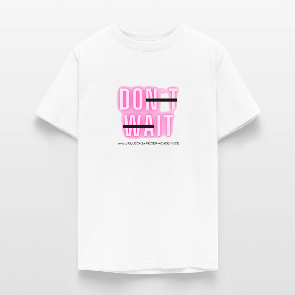 T-Shirt für Teens- Herz - white