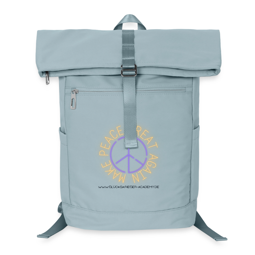 Glückskrieger Premium Rucksack - ice blue