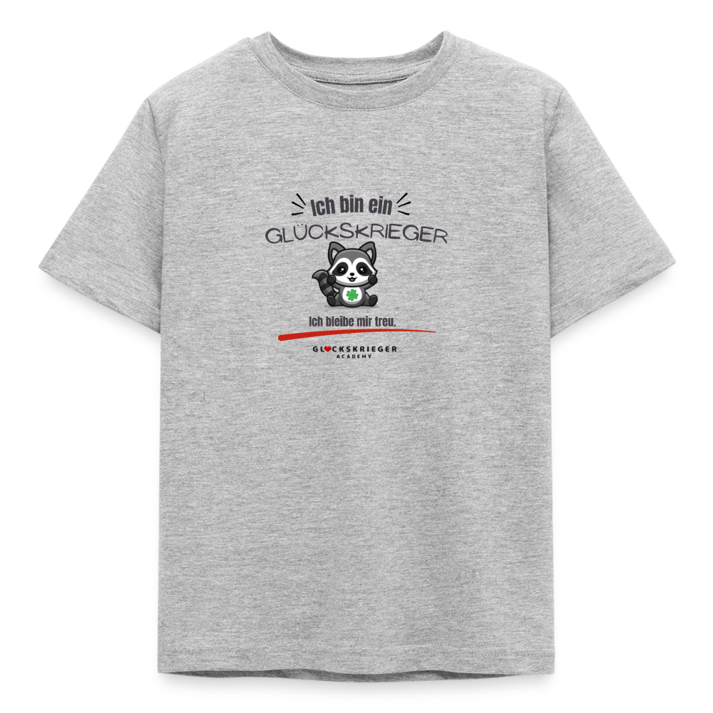 Glückskrieger Shirt – Stark für mich & andere - heather grey