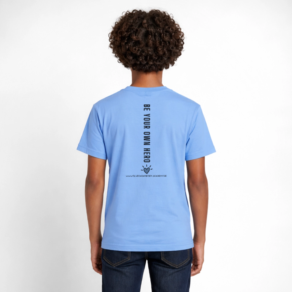 T-Shirt für Teens- Hero - sky blue