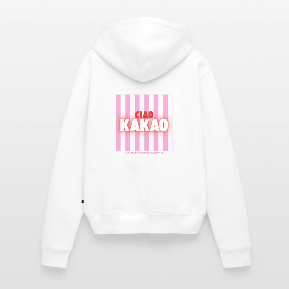 Damen Hoodies – Ciao - white