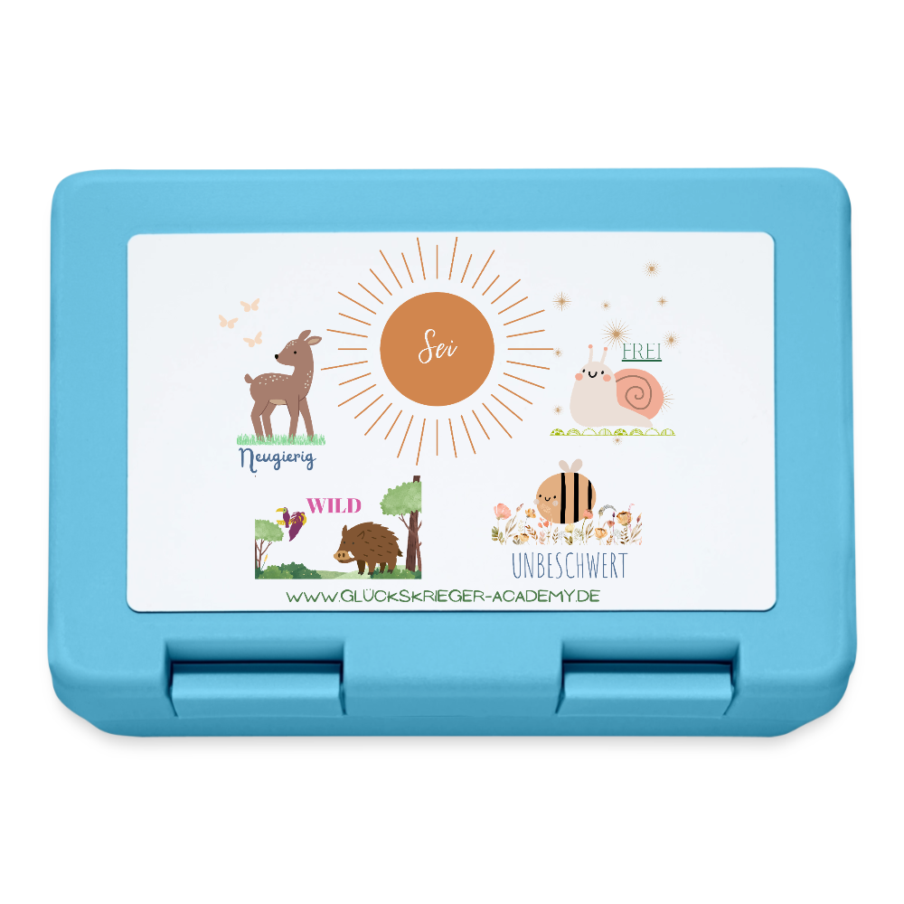 Kinder Lunchbox – Mut & Selbstvertrauen für jeden Tag - sapphire blue