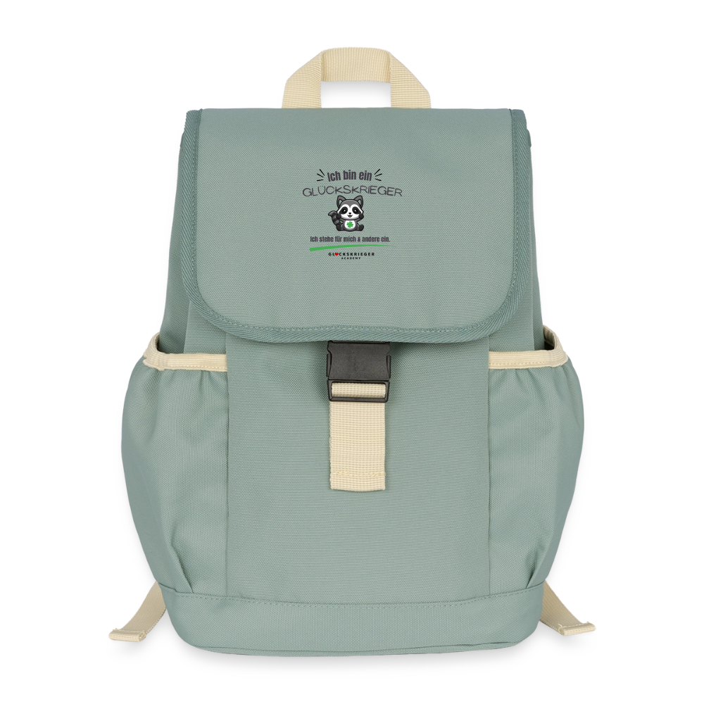 Kinder Rucksack – Mut & Selbstvertrauen für jeden Tag - stonewash green