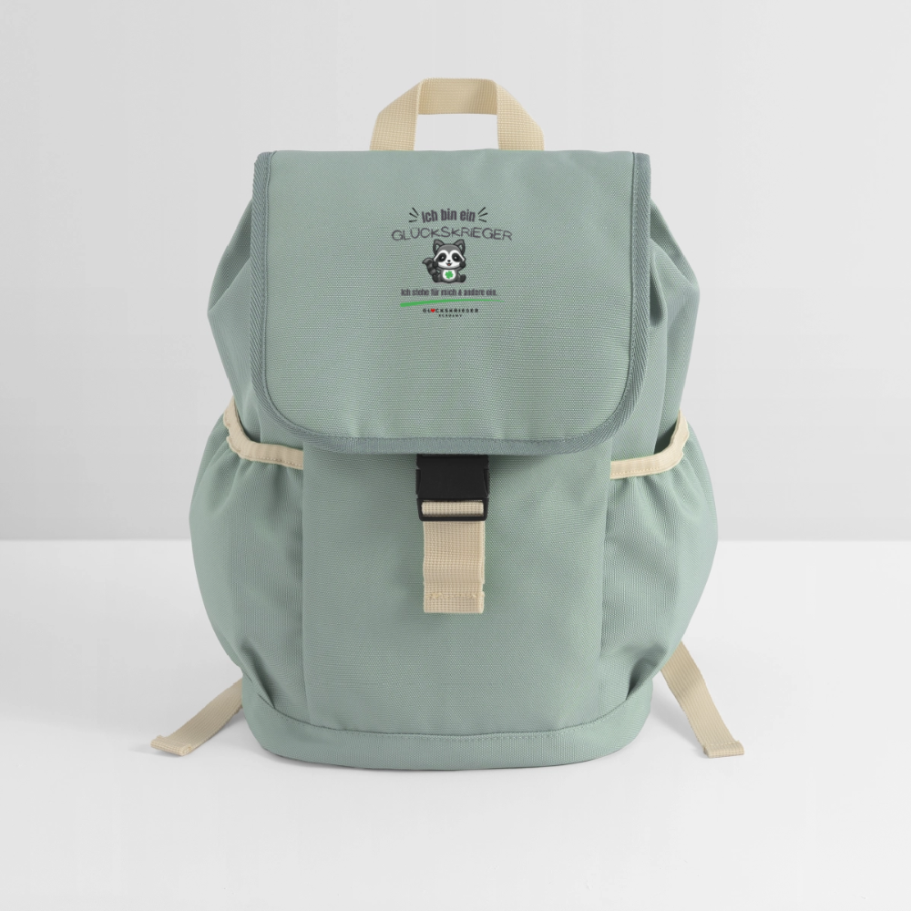 Kinder Rucksack – Mut & Selbstvertrauen für jeden Tag - stonewash green
