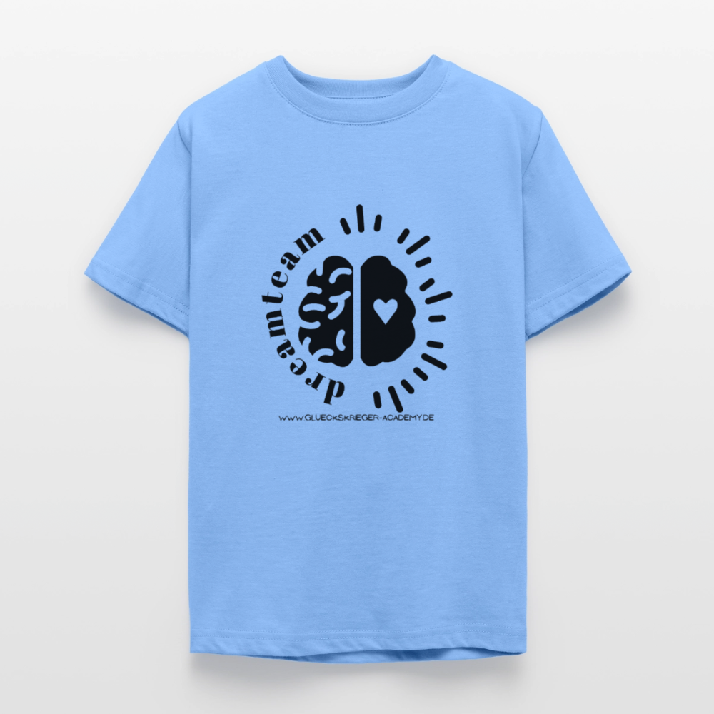 T-Shirt für Teens- dreamteam - sky blue