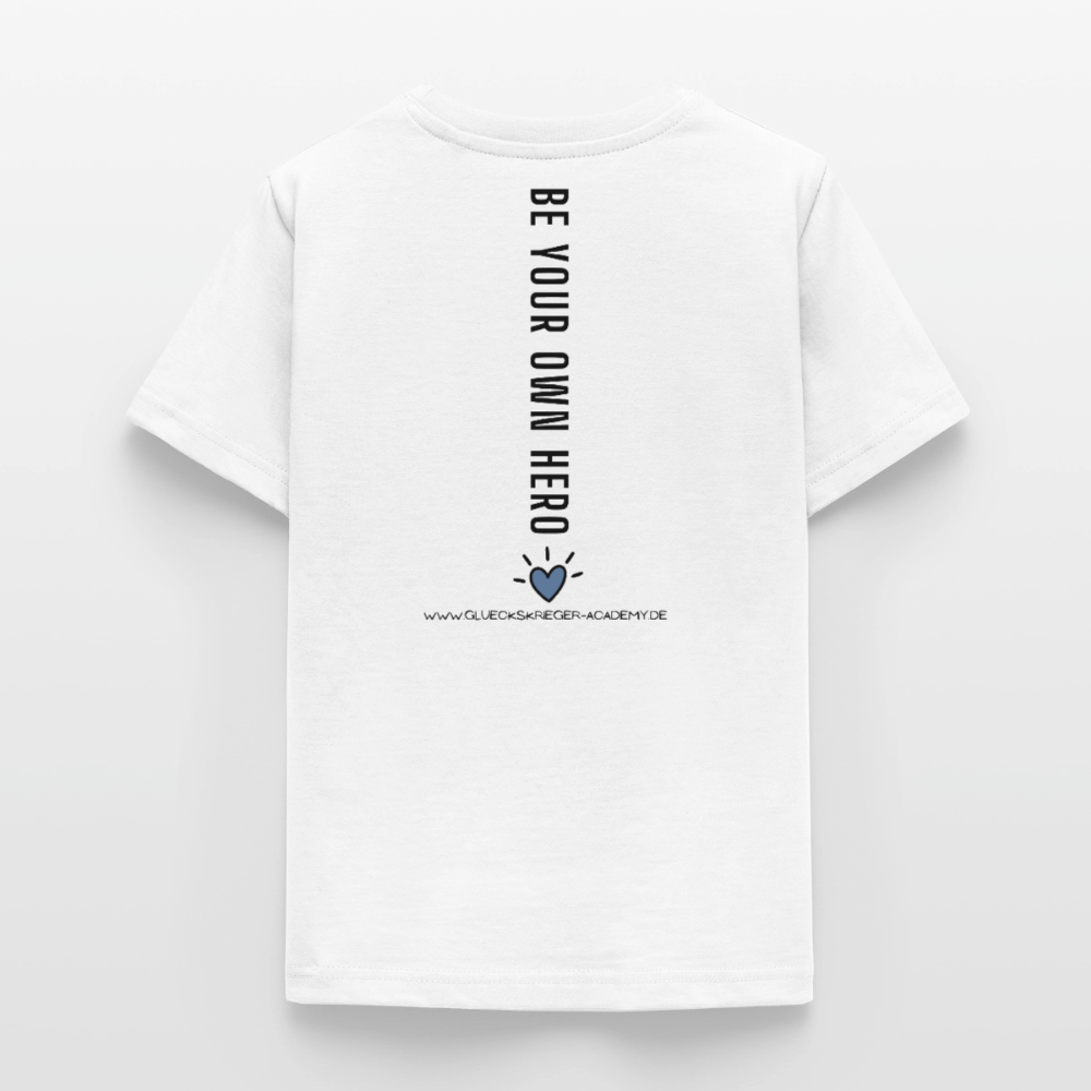 T-Shirt für Teens- Hero - white