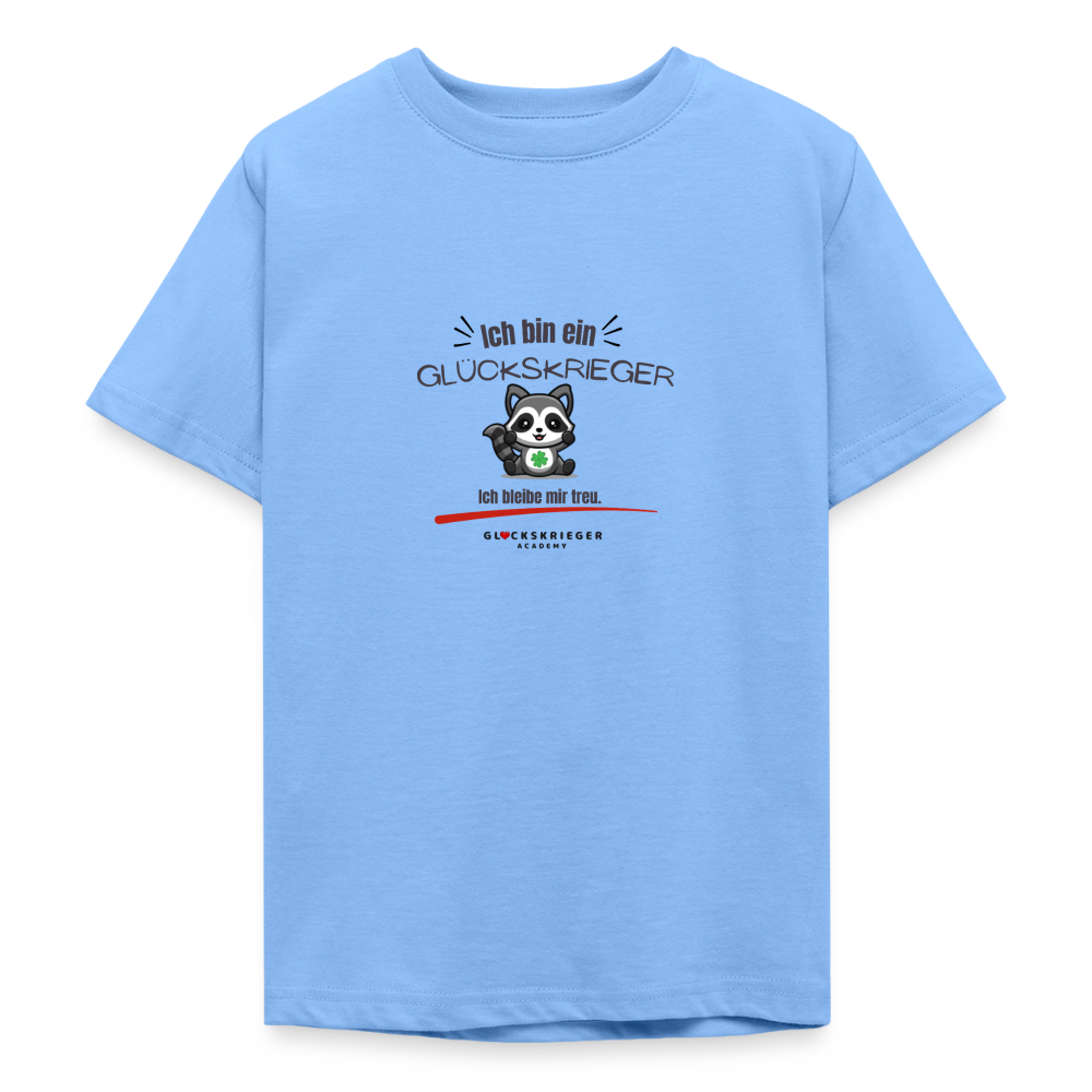 Glückskrieger T-Shirt für Teens – Stark für mich & andere - sky blue