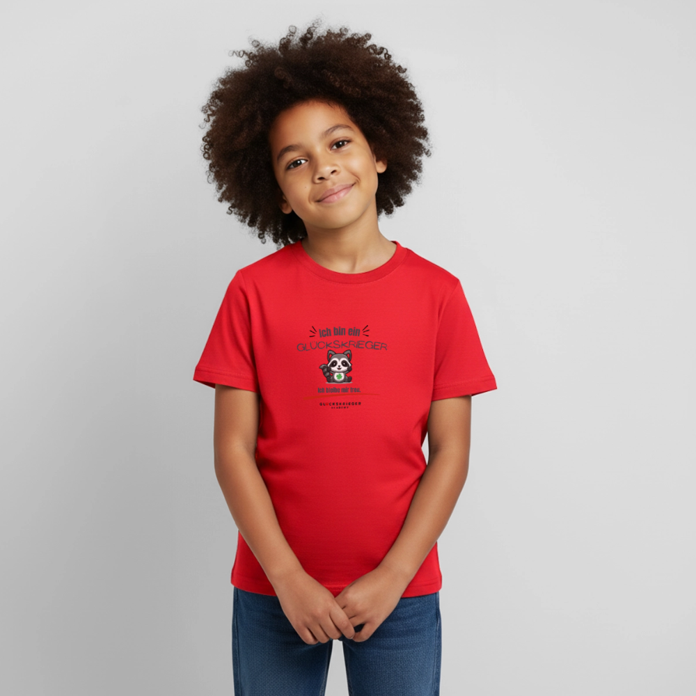 Glückskrieger Shirt – Stark für mich & andere - red