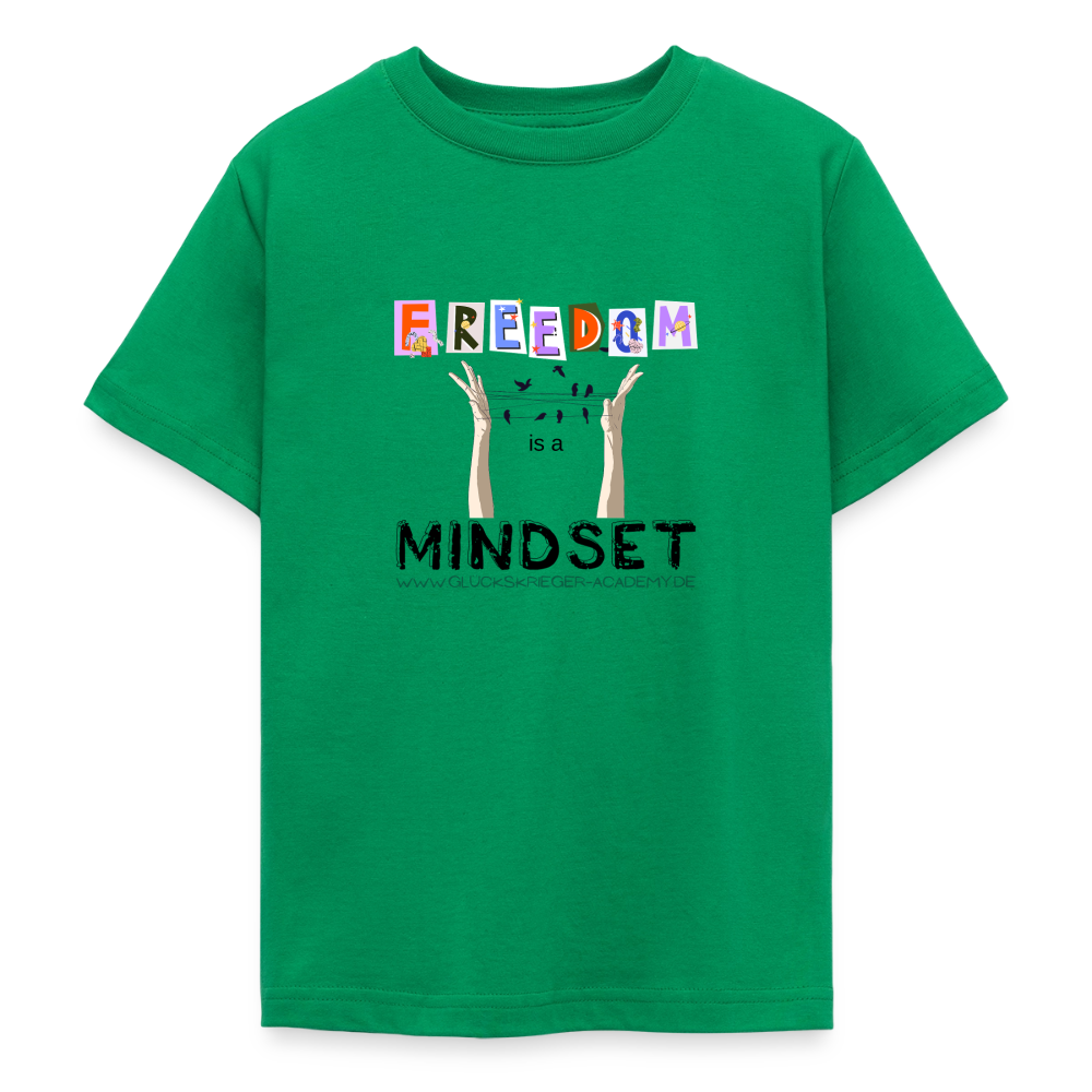 T-Shirt für Teens- Freedom - kelly green