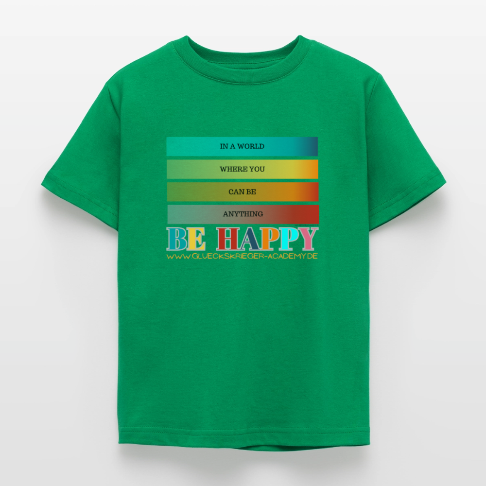 Kinder Shirt - Freunde fürs Leben - kelly green