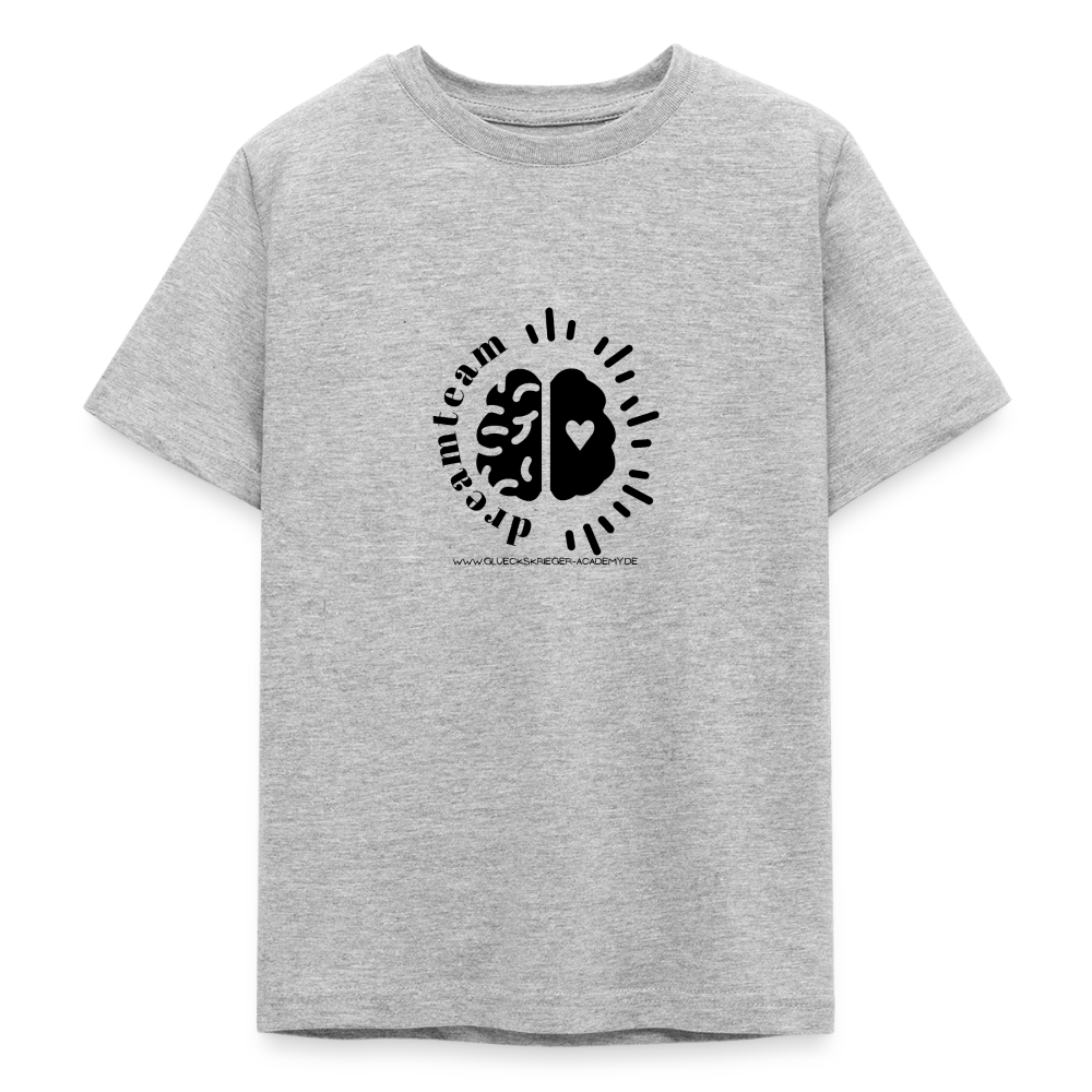 t-Shirt für Teens- Dreamteam - heather grey