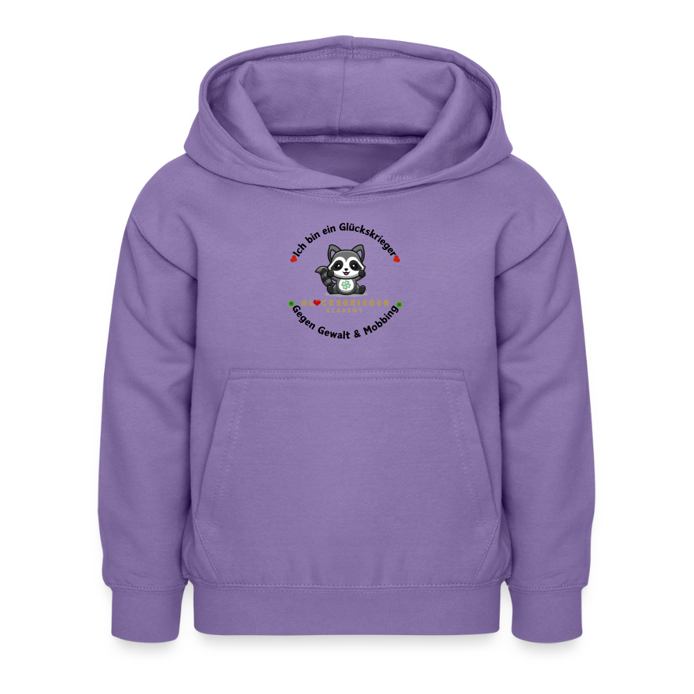 Glückskrieger Hoodie – Stark & Mutig - lavender