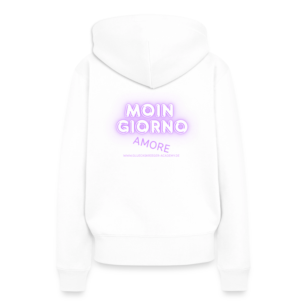 Damen Hoodies – Moin - white